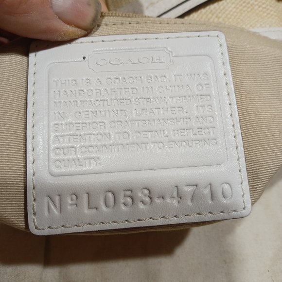 Coach angora shoulder bag - Picture 11 of 11